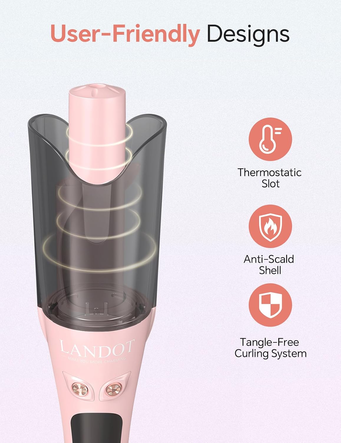 Thumbnail 5 de LANDOT 25mm Automatic Curling Iron