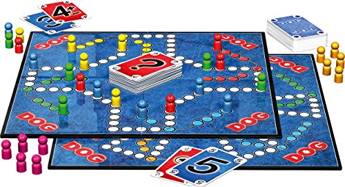 Detalle de Schmidt Spiele 49201 Dog – Den letzten beißen die Hunde: Familienspiel für 2–6 Spieler