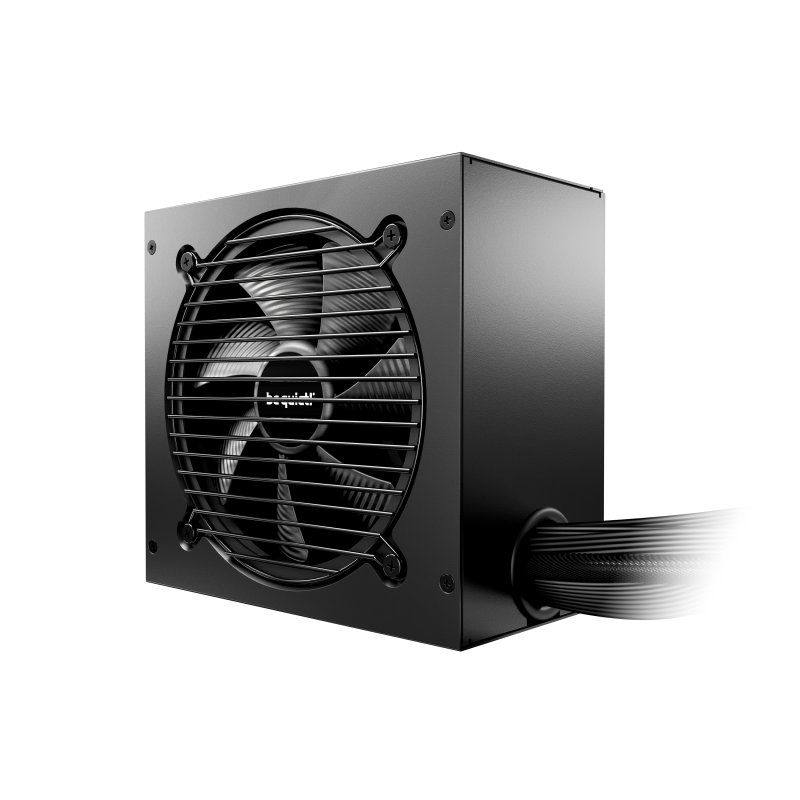 Detalle de be quiet! PURE POWER 12 750W 80PLUS Gold: Fuente ATX 3.1, negro, refrigeración activa