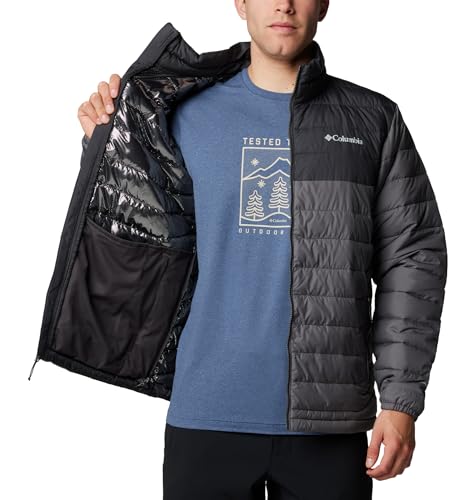 Detalle de Columbia Powder Lite II Chaqueta 3 en 1 para hombre