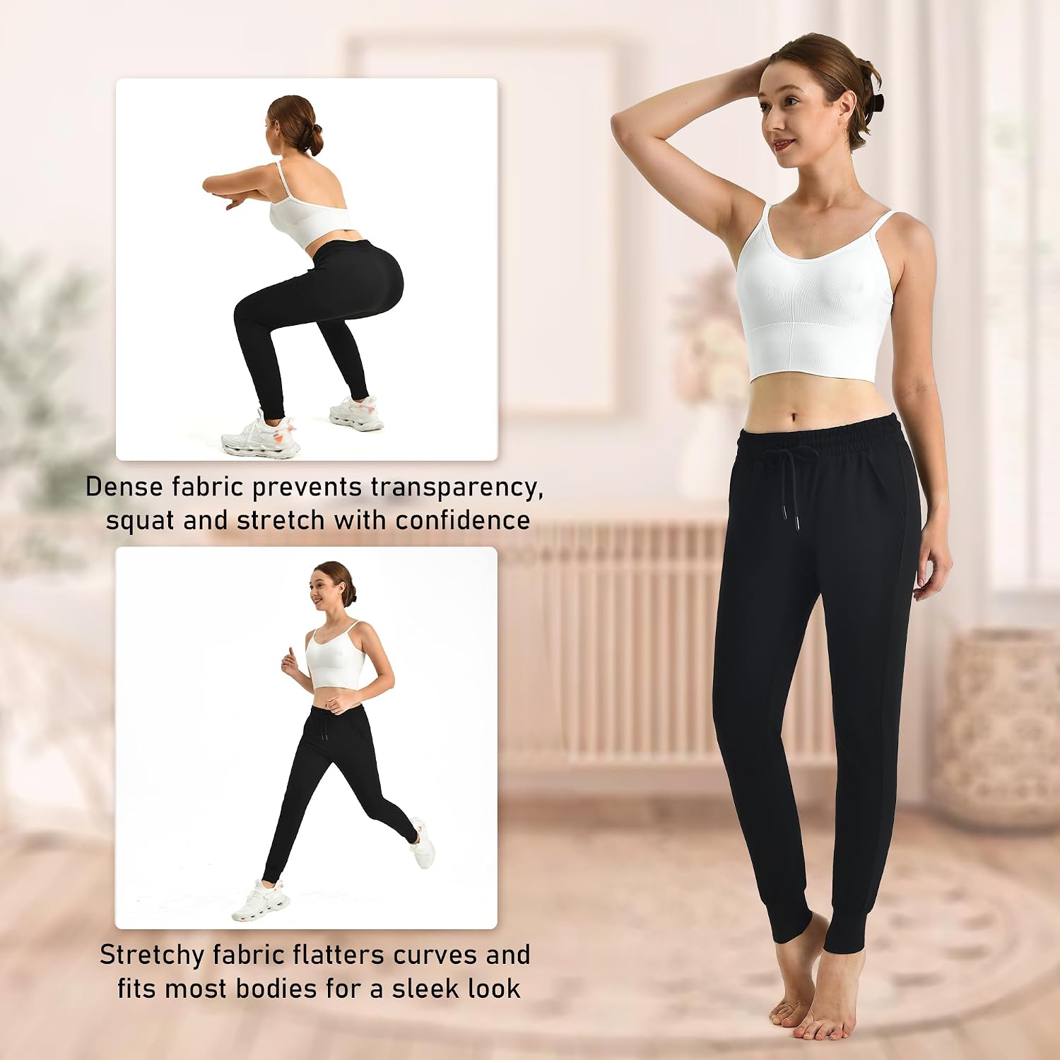 Detalle 2 de Ipletix Women's Joggers in Polyester-Spandex
