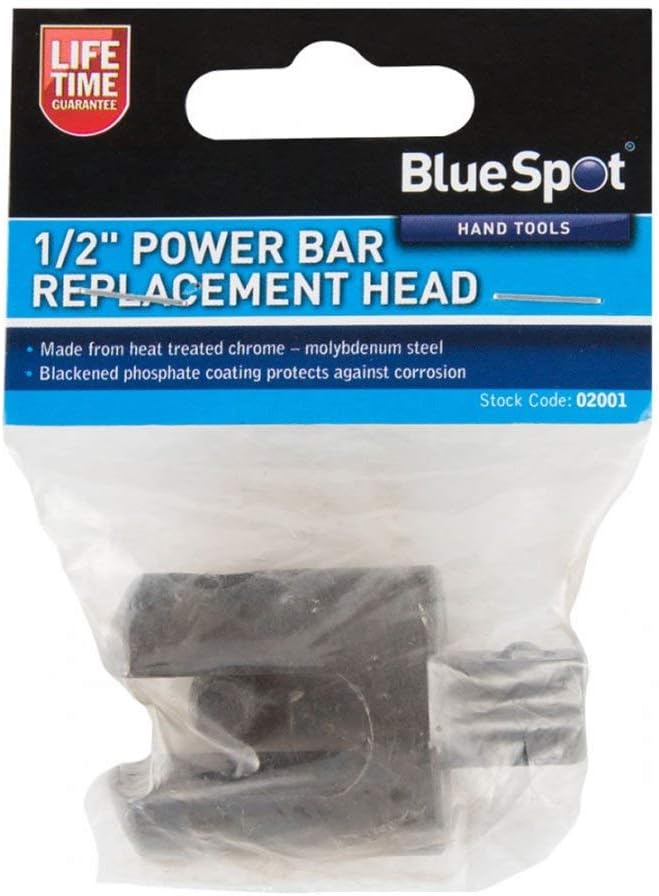 Thumbnail 4 de Blue Spot Tools 02001 1/2-Inch Power Bar Replacement Head, Chrome Vanadium Steel