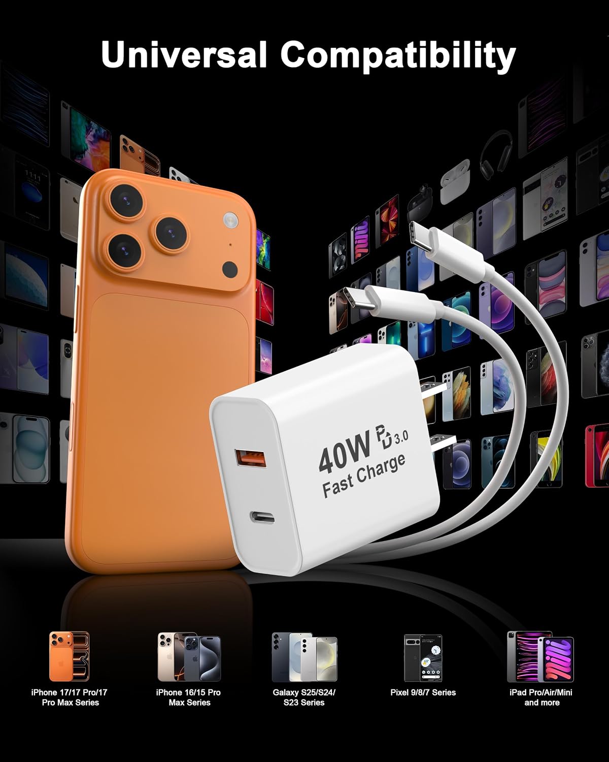Thumbnail 3 de USB-C Wall Charger, 40W
