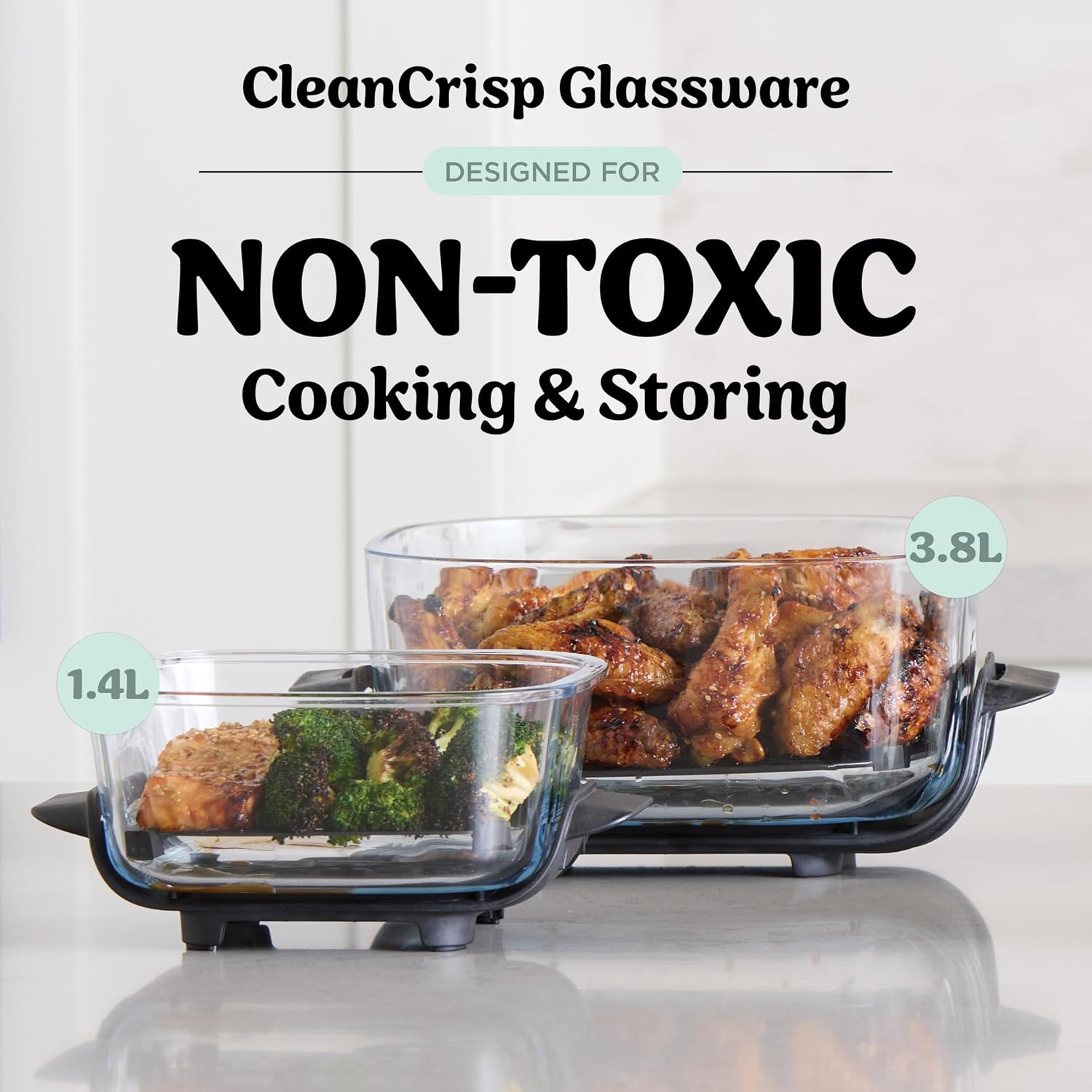 Detalle 2 de Ninja CRISPi FN101UKSG 3.8L portable air fryer