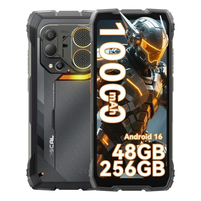 Imagen de OSCAL Pilot 6 4G/12GB-256GB: rugged y con gran autonomía en 6.78" (Negro) en OfertitasTOP