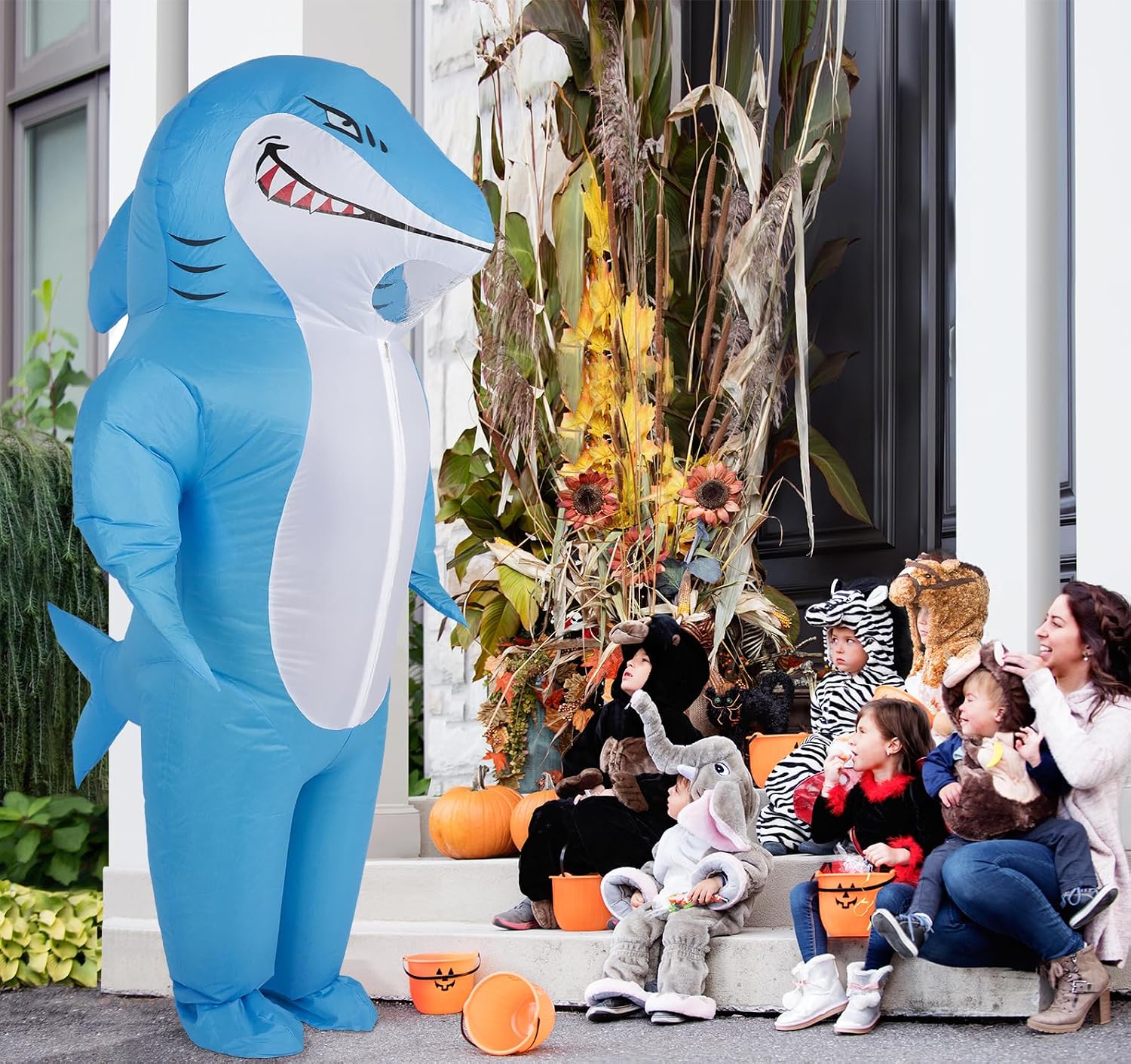 Detalle de M MH ZONE Inflatable Shark Costume