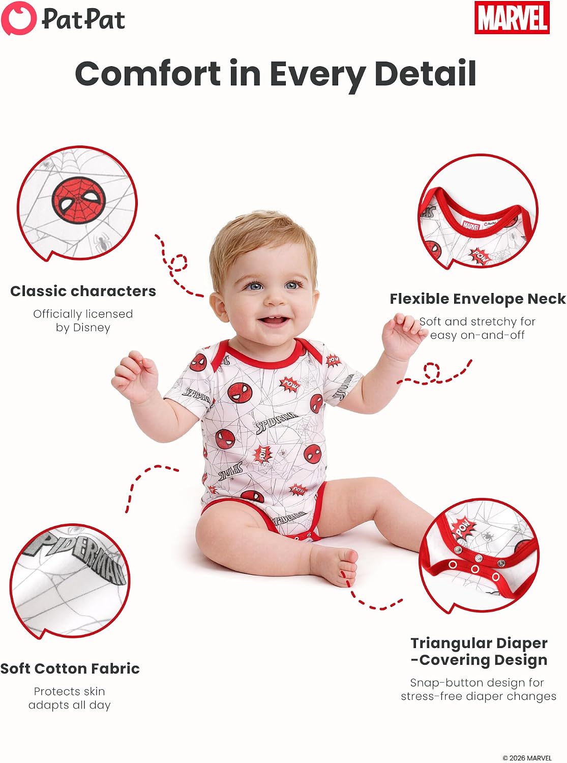 Detalle de Disney Baby Bodysuit