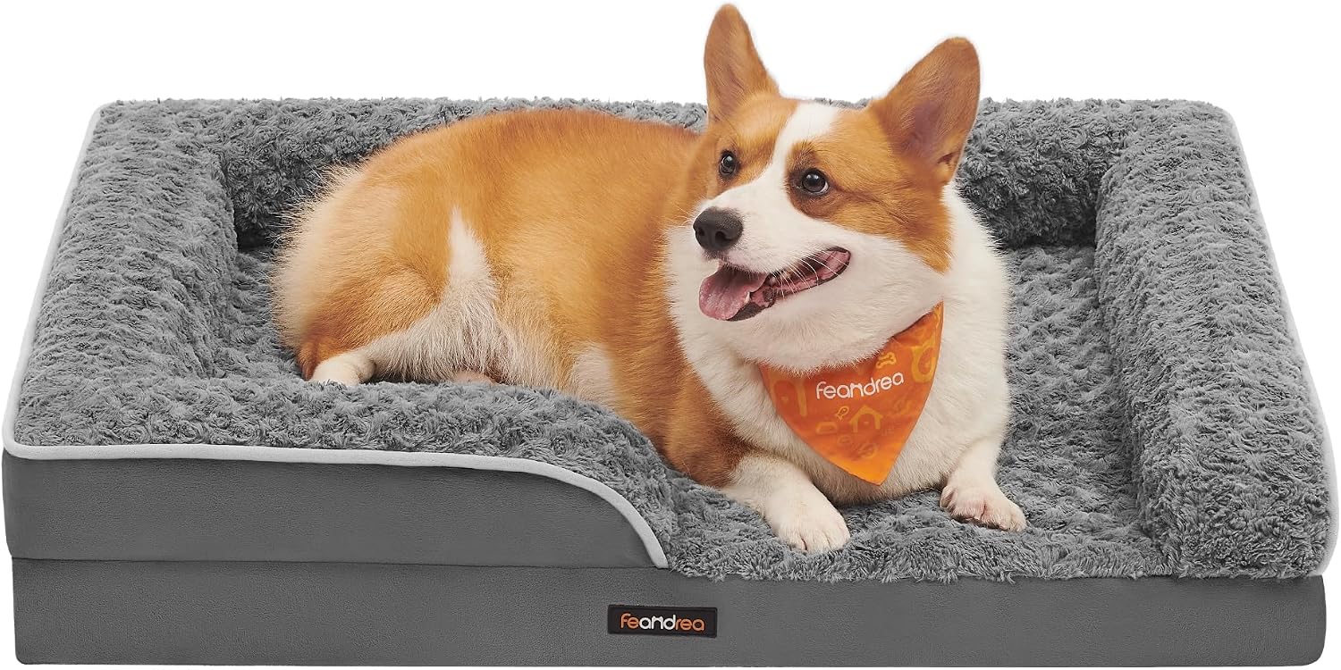Detalle de Feandrea Large Orthopedic Memory Foam Dog Bed
