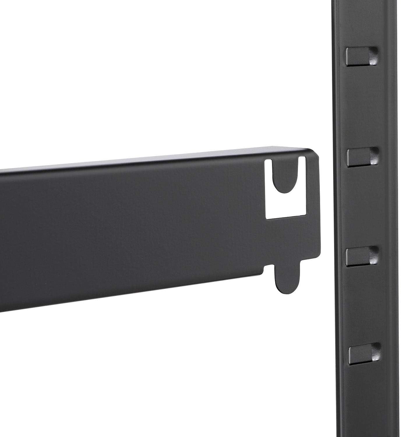 Thumbnail 4 de Yaheetech Garage Shelving Unit 180cm x 120cm x 45cm, 5-Tier Heavy Duty Storage Rack (Black)