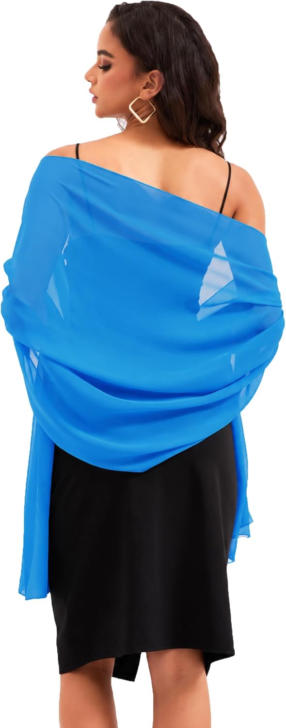 Detalle de Chiffon Shawl, 79-Inch Length