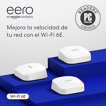 eero Pro 6E: Router WiFi de malla 3 en 1 🚀