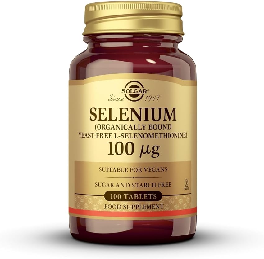 Detalle de Solgar Selenio 100 µg — 100 comprimidos 💊