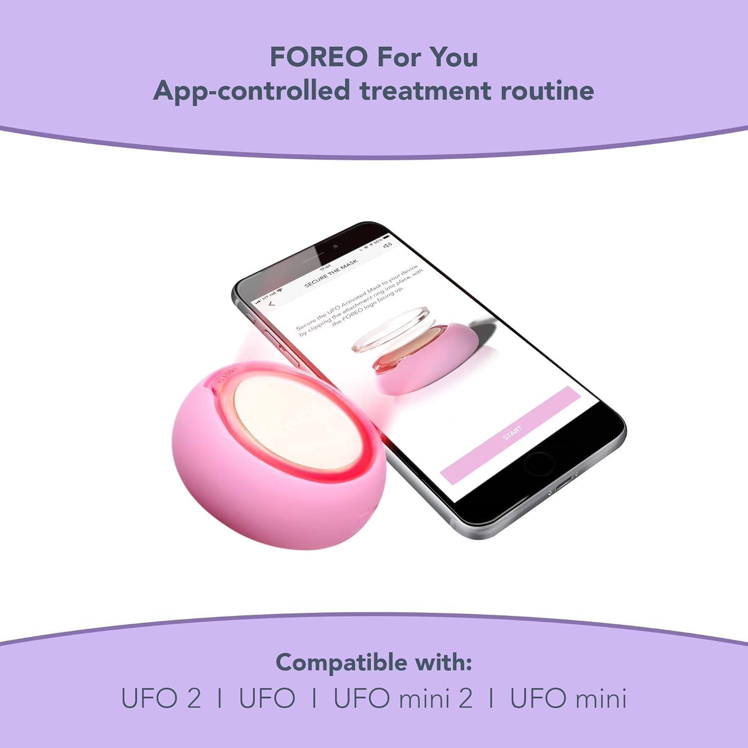 Thumbnail 5 de FOREO Masque Actif UFO aux Baies d'Acaï, pack de 6
