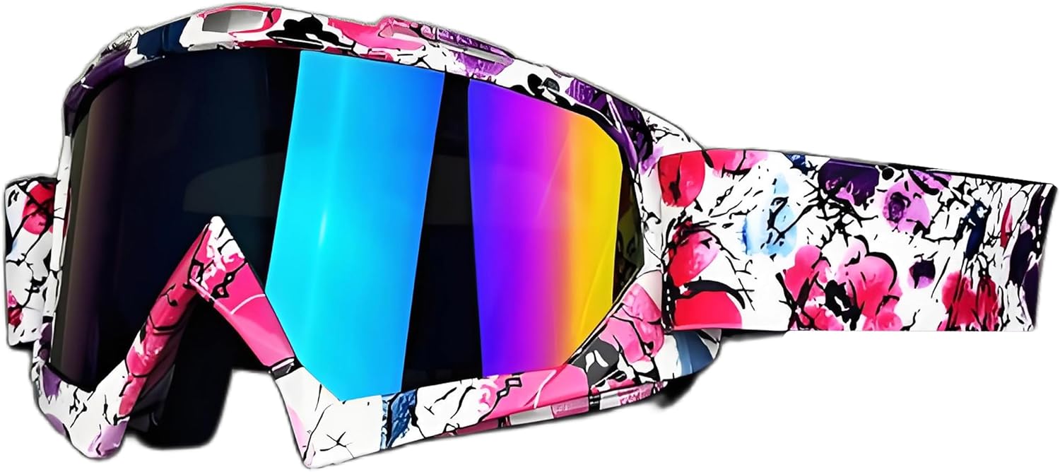 Detalle de 4-FQ Motocross Goggles: Windproof Eye Protection for ATV, Dirt Bike, and more