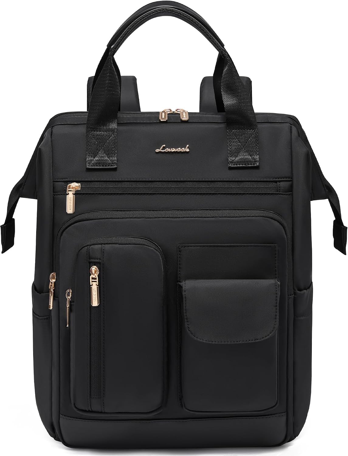 Thumbnail 6 de LOVEVOOK Damen-Rucksack 15,6 Zoll – 2-in-1 Handtasche, wasserdicht, 20 Taschen, großes Fach, ideal für Schule, Uni, Arbeit und Reisen
