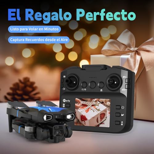 Thumbnail 6 de Morlyrctooy Dron con Cámara 4K M18LCD: plegable y estable para exteriores e interiores