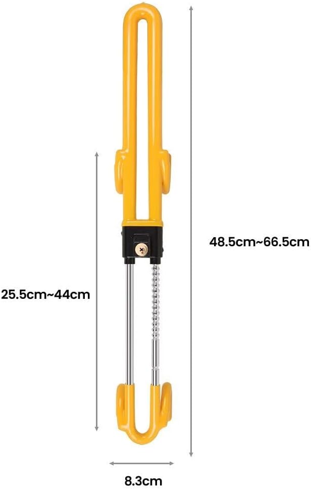 Thumbnail 1 de Crozgan Steering Wheel Lock Twin Bar – High Visibility, High Security for Cars, Vans, SUVs and 4x4s