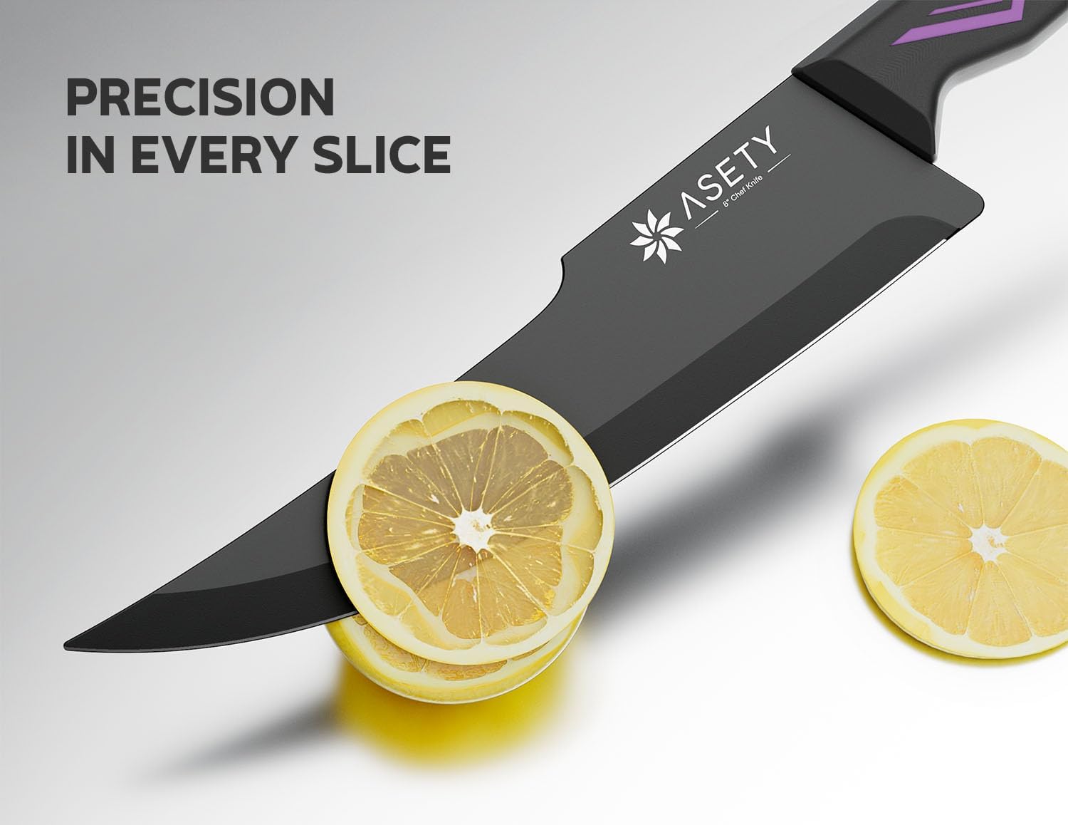 Detalle 1 de ASETY Kitchen Knife Set, 15-Piece