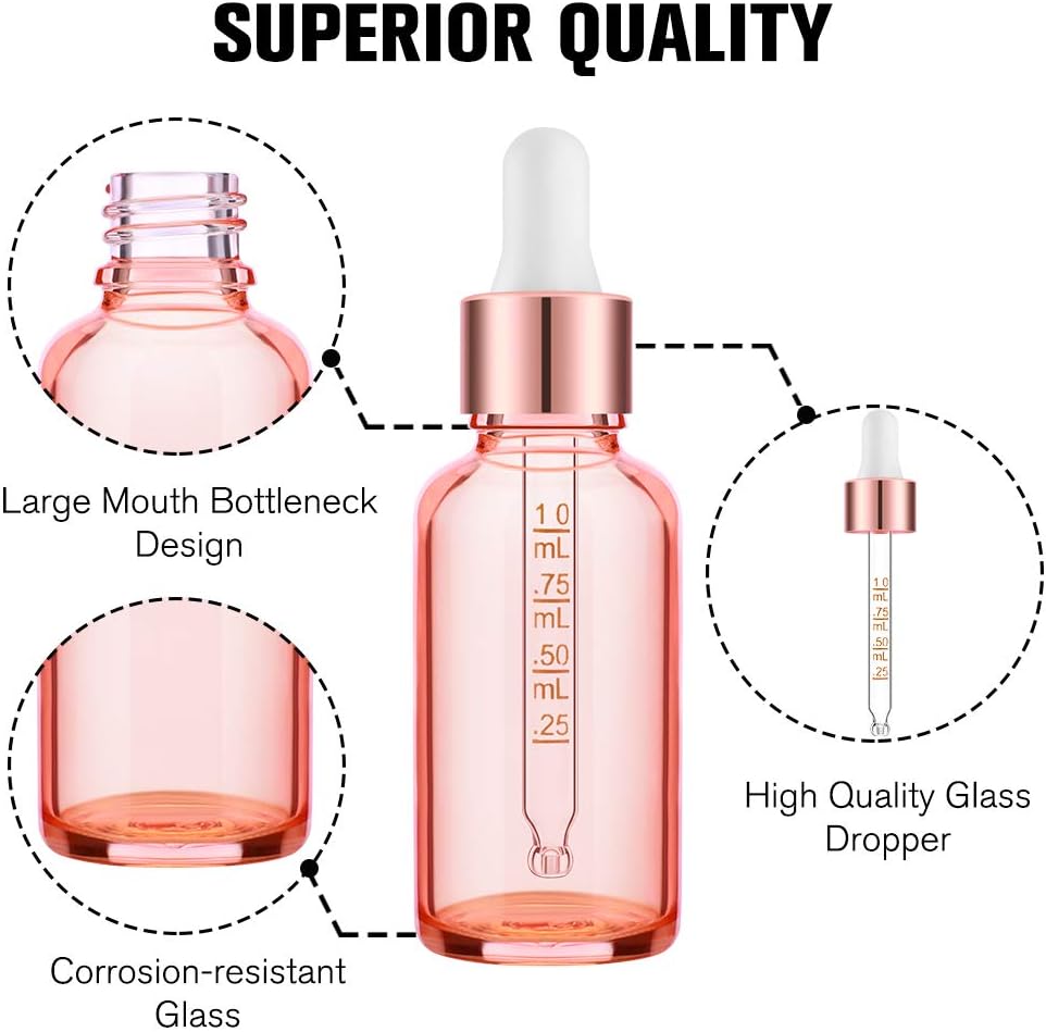 Detalle 2 de PrettyCare 4 Pack 30 ml Dropper Bottles