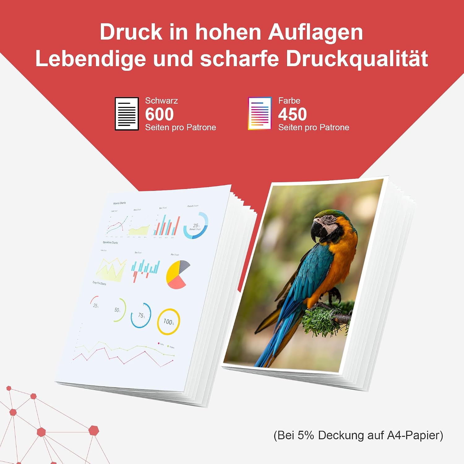 Detalle de CanPick 62XL Ersatzpatronen fĂĽr HP Drucker đź–¨