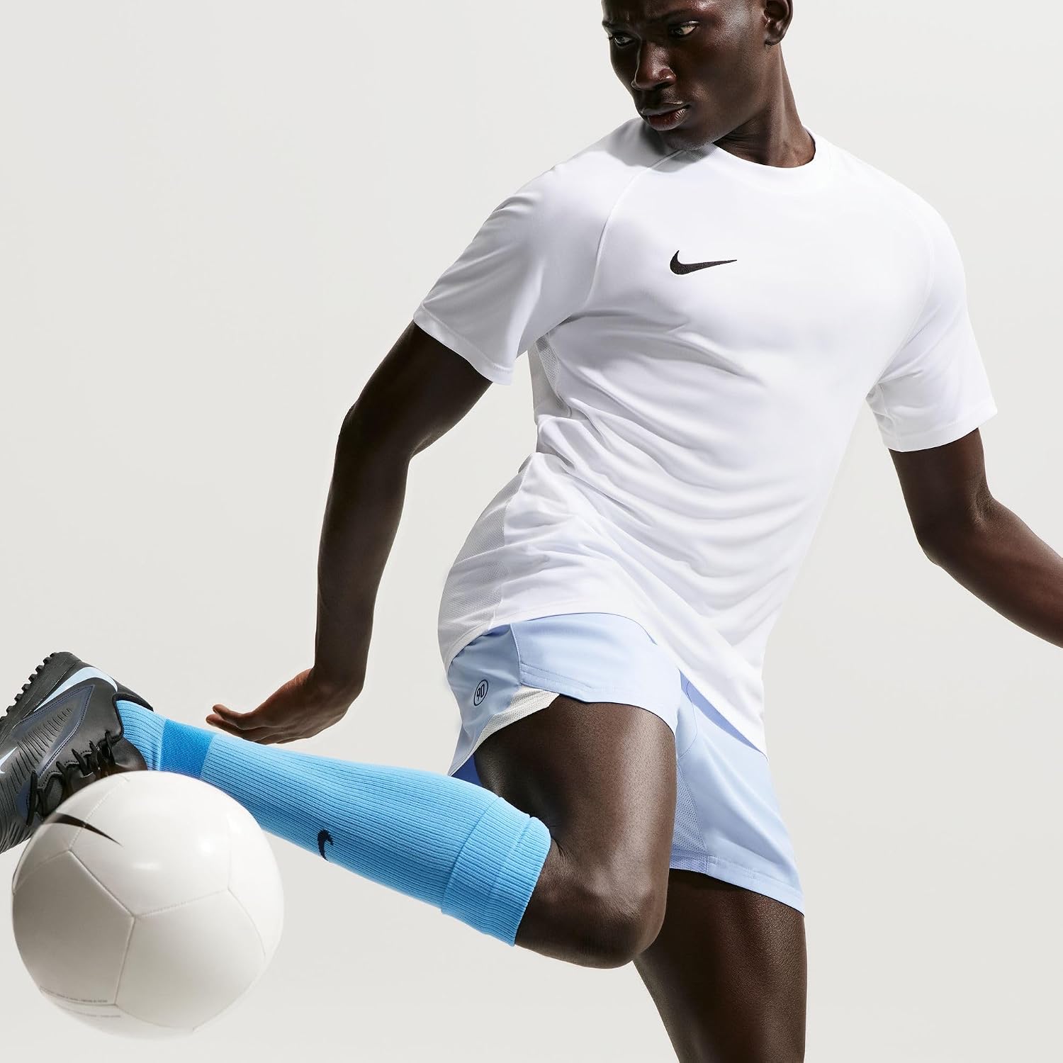 Detalle de Nike Dri-Fit Park VIII JSY SS – Maillot Nike à manches courtes pour homme