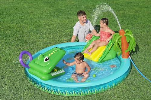 Detalle 2 de Bestway Centro de juegos Crocodile Cove (2.24 m x 1.81 m)