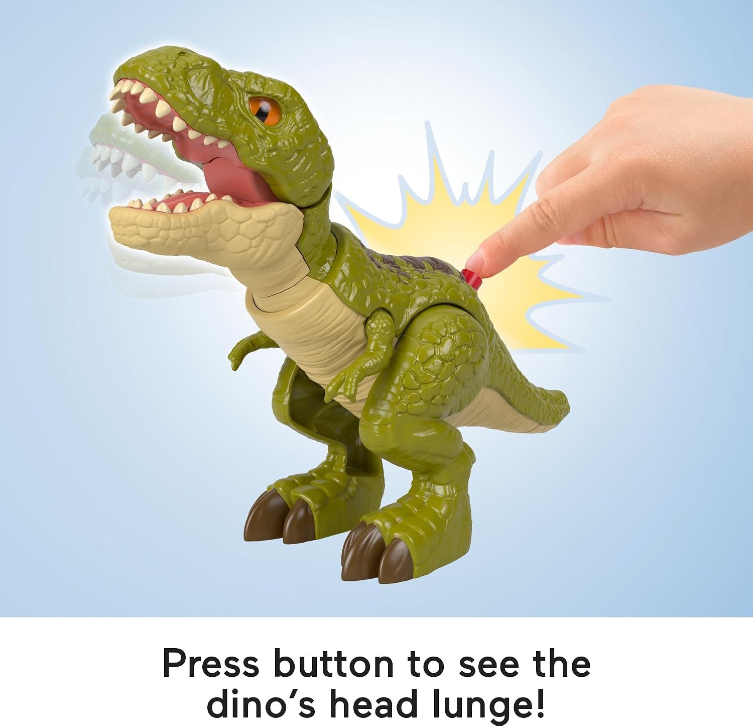 Detalle de Fisher-Price Imaginext 8-inch Tyrannosaurus Rex 🦖