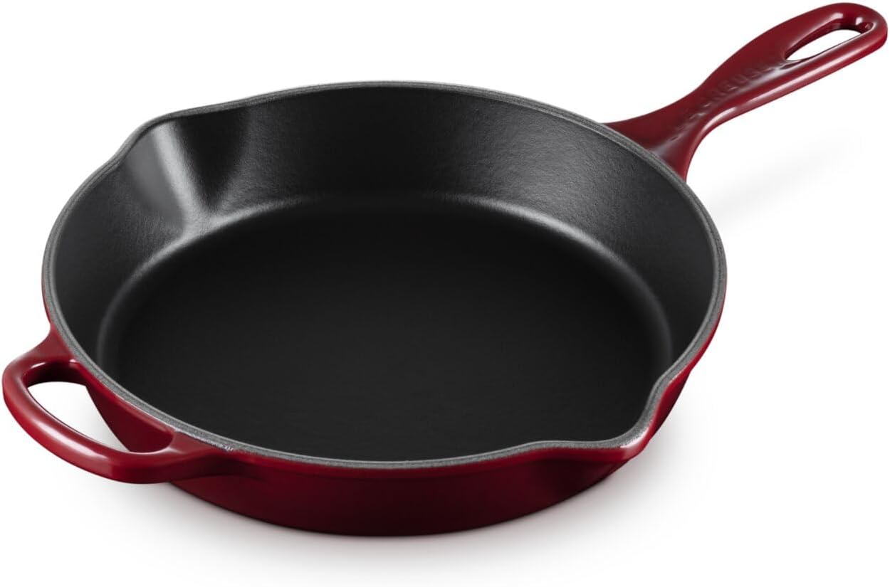 Thumbnail 5 de LE CREUSET Signature Hohe Brat- und Servierpfanne aus Gusseisen, 26 cm, Ofenrot (2 Liter) – 20187260900422