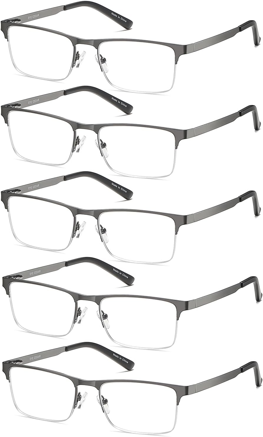 Detalle 2 de Eyecedar 5-Pack Reading Glasses 2.50 📘