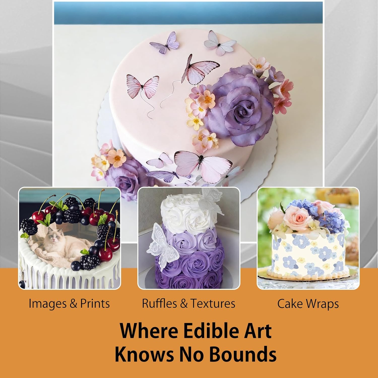 Detalle de CAKESTAR edible wafer paper, 25 sheets