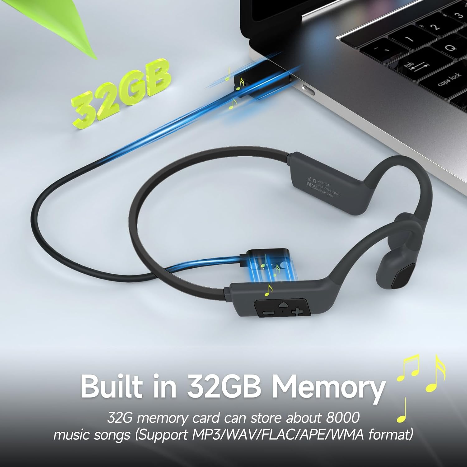 Thumbnail 3 de IFECCO Swimming Headphones 32GB