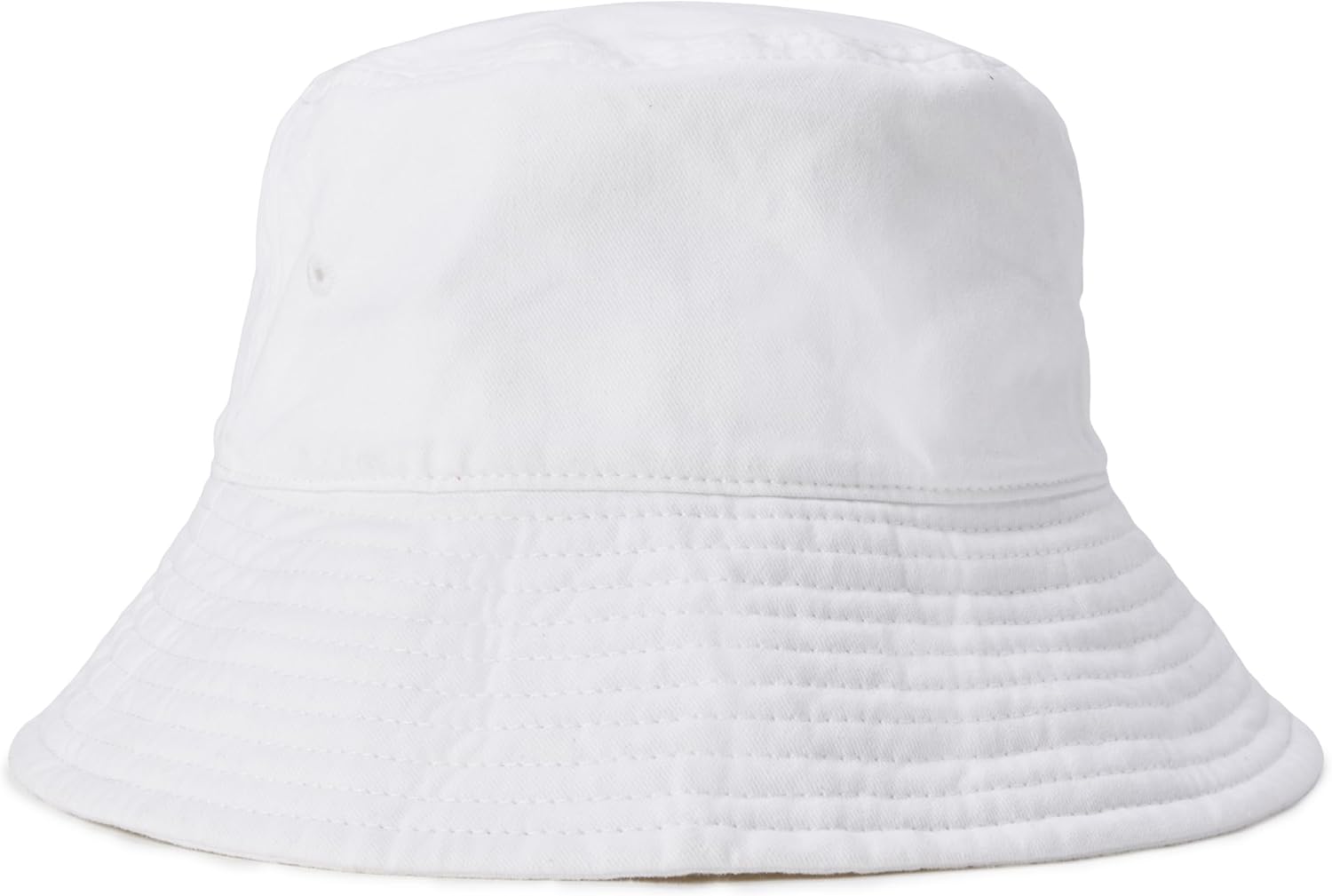 Detalle de Amazon Essentials AE Women’s Washed Cotton Bucket Hat with Embroidered Air Eyelets