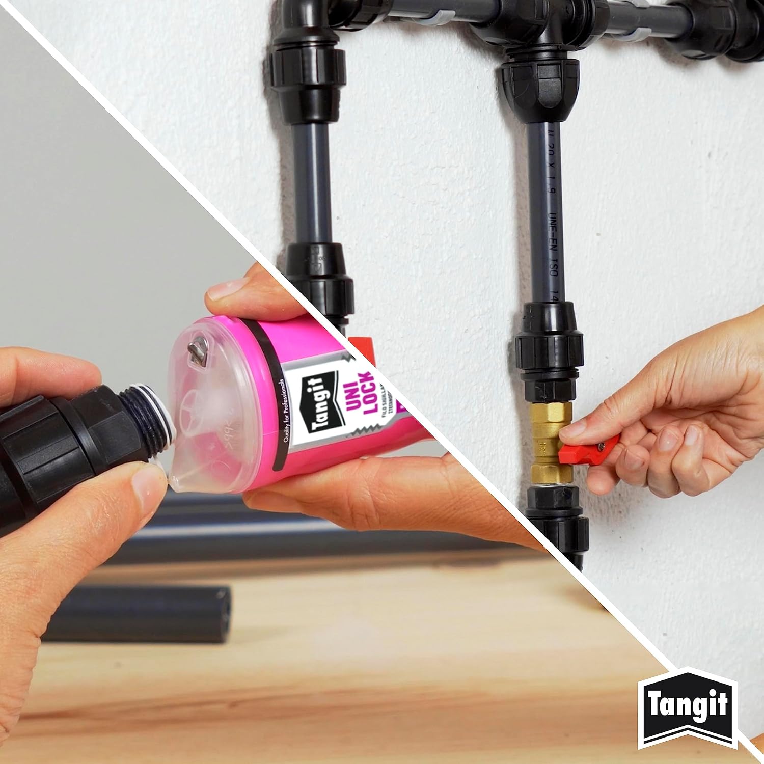 Detalle 2 de Tangit Uni-Lock filo sigillante per tubi 80 m