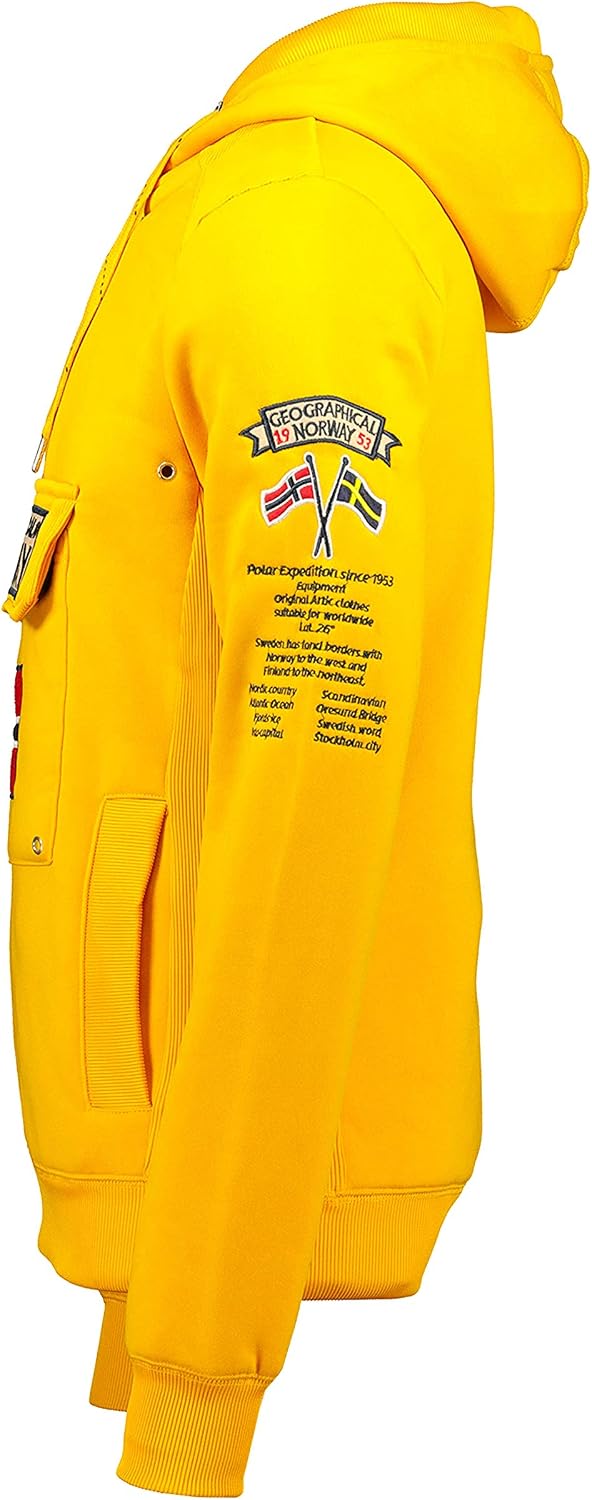 Thumbnail 4 de Geographical Norway GYMCLASS felpa uomo con cappuccio