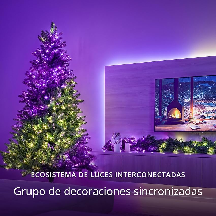 Thumbnail 4 de Twinkly Strings 600 LED RGB, luces inteligentes para exteriores 🎄