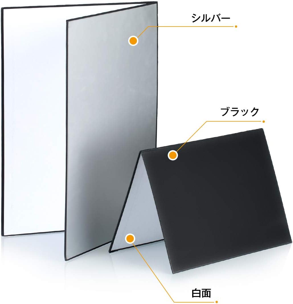 Thumbnail 4 de TARION A3レフ板 3色切替・折り畳み式 商品撮影用