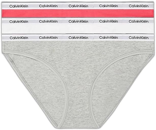 Thumbnail 6 de Lot de 3 slips Calvin Klein Femme en coton stretch (bikini)