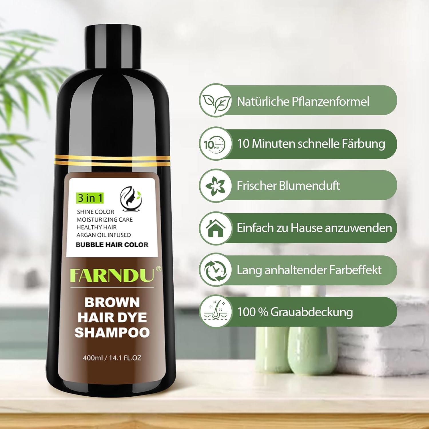 Thumbnail 3 de Braun Haarfärbeshampoo für graue Haare 400 ml