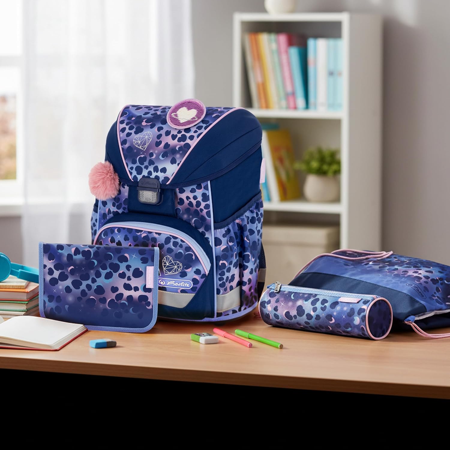 Thumbnail 1 de herlitz Schulranzen Set Ultralight XL Ergonomische Schultasche 22 L – 6-teilig, 1. Klasse (Junge/Mädchen)