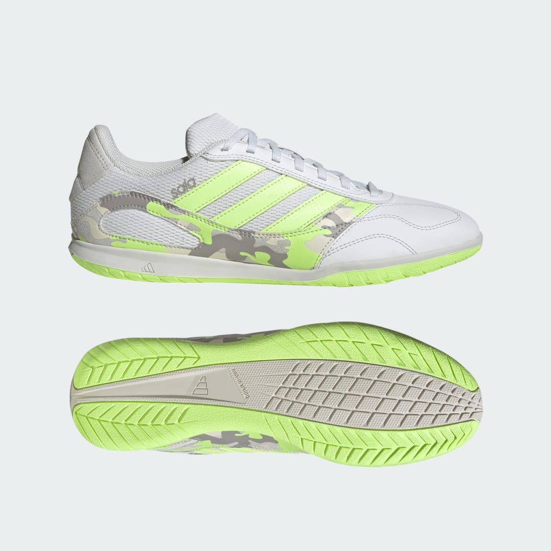 Detalle de Adidas Zapatilla de fútbol sala Super Sala III Indoor – color blanco
