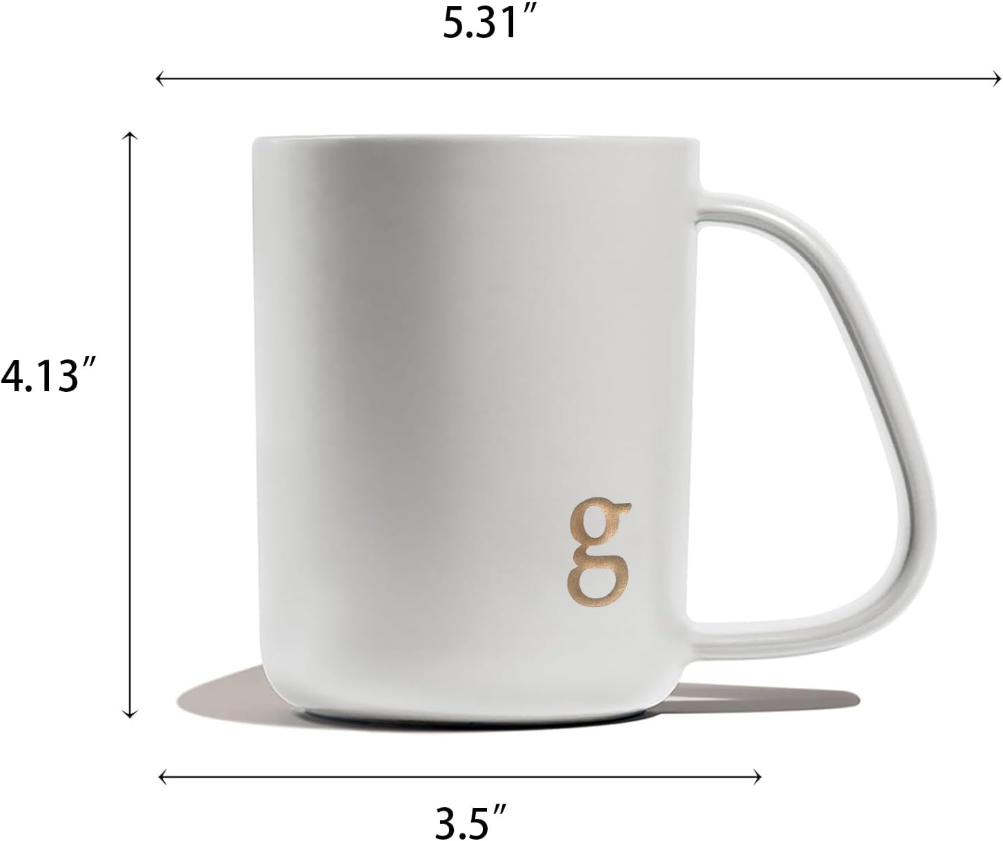 Detalle de COLLECTIVE HOME Ceramic Mug, 15 oz