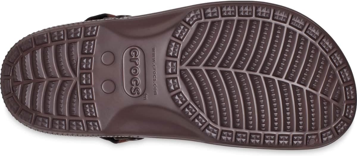 Detalle de Crocs ユーコン ヴィスタ2 クロッグ メンズサンダル 人工皮革アッパー・ステッチ仕上げ