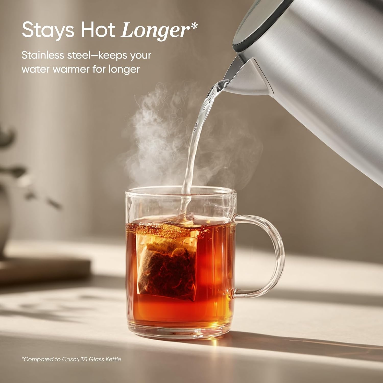 Thumbnail 5 de COSORI electric kettle 1.7L for fast boiling