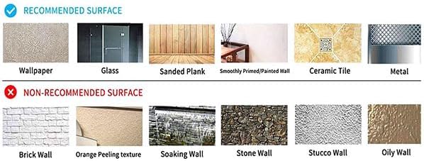 Detalle 2 de XUANINY XY-N75150 Peel-and-Stick Backsplash Tiles, 88-Piece 3 x 6-Inch Set