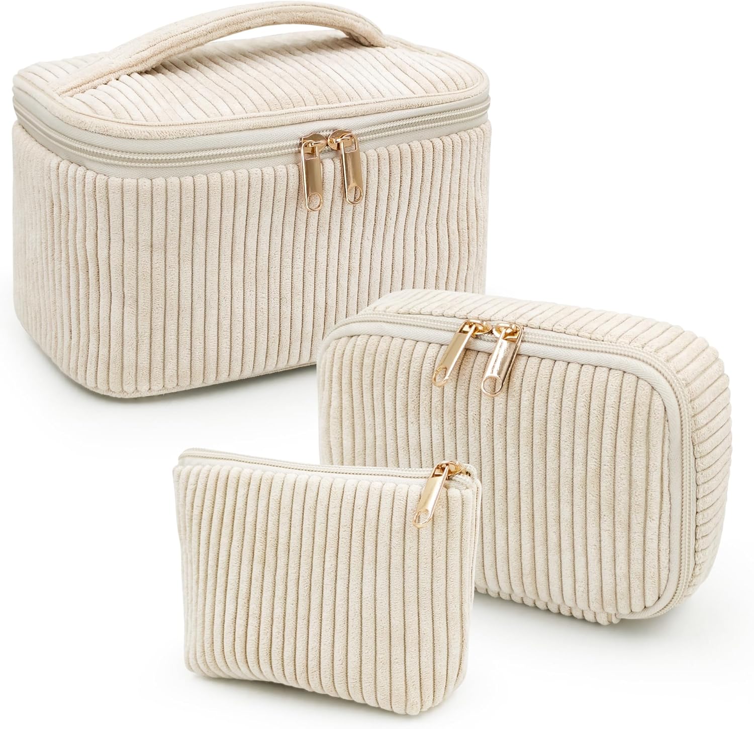 Detalle de 3er Set Kosmetiktasche Kulturtasche 26 x 16 x 14 cm