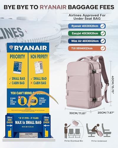 Thumbnail 1 de HPLQQ Mochila Cabina Ryanair 40x30x20
