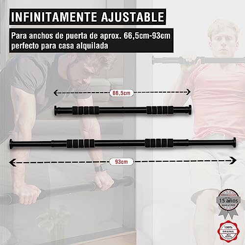 Detalle 2 de Ultrasport Barra de tracción ajustable 100 kg 💪