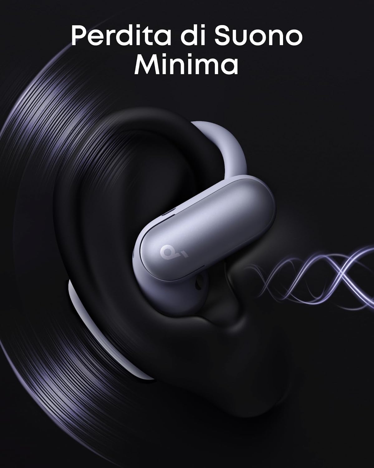 Thumbnail 5 de Soundcore AeroFit 2 Pro by Anker: auricolari open-ear con ANC e ganci regolabili, ricarica wireless