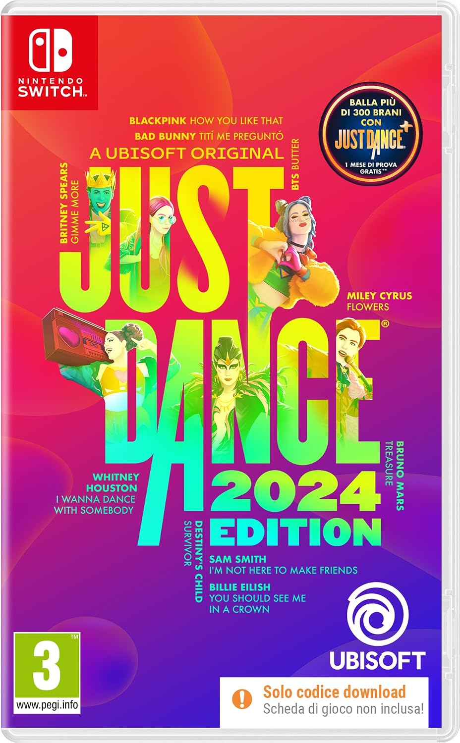 Detalle de Just Dance 2024 ITA (Switch) – Codice download (Ubisoft)