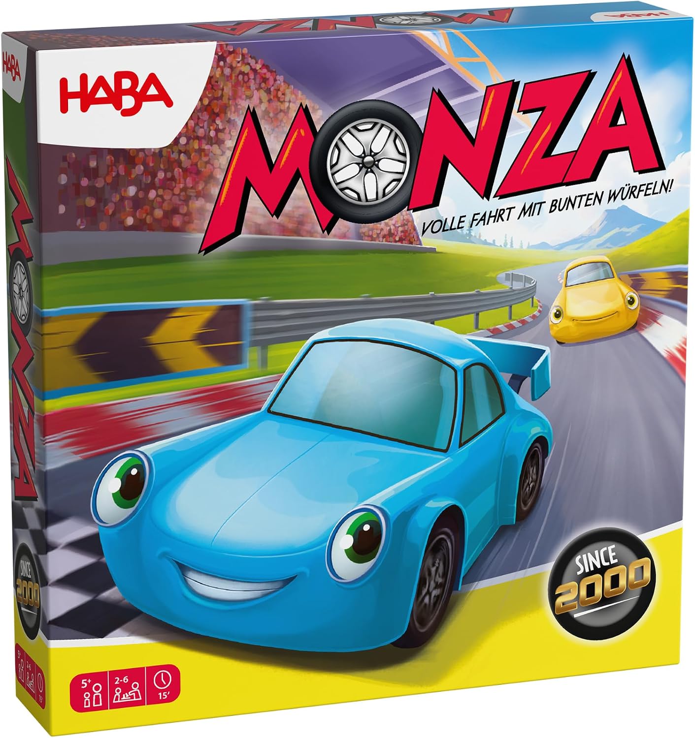 Detalle de HABA Monza Rennspiel für Kinder ab 5
